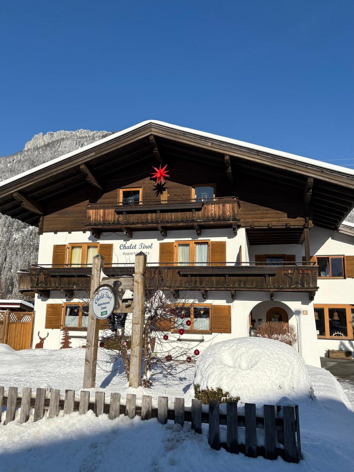 Chalet Tirol Waidring Exteriér fotografie
